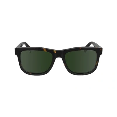 Abbildung von Lacoste Sonnenbrille, Herren, Größe: One Size, Dark havana