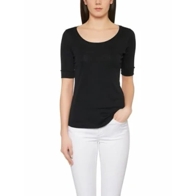 Abbildung von Marc Cain Tshirt basic, Damen, Größe: 40, Midnight blue
