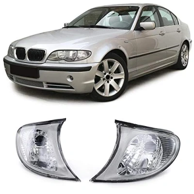 Abbildung von Blinker weiß Klar Rechts Links passend für BMW E46 Limousine Touring 01 05
