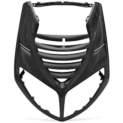 Abbildung von Frontverkleidung TNT oben für PEUGEOT Speedfight II schwarz metallic