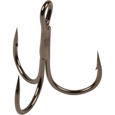Abbildung von Owner ST36 BC Treble Gunsmoke Size 4 Drillingshaken