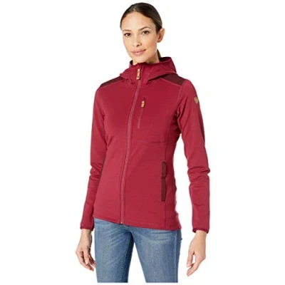 Abbildung von Fjallraven Damen Sweatshirt Keb Fleece Hoodie W, Plum Dark Garnet, S, 89765