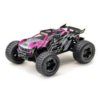 Abbildung von Absima RC Auto Green Power Elektro Modellauto High Speed Truggy MINI AT 24 (Komplettset, inkl. Fahrakku und Ladegerät, fertig aufgebaut), mit neuster Fernsteuertechnik LED Beleuchtung