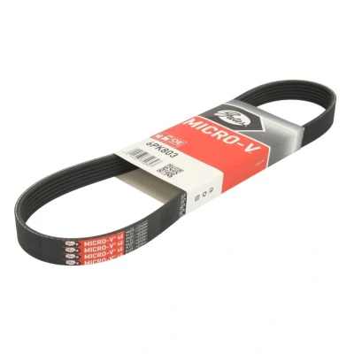 Abbildung von GATES Micro V 6PK803 Keilrippenriemen 803 6 Polyester, EPDM (Ethylen Propylen Dien Kautschuk) FORD: C Max, FIESTA 6, 5