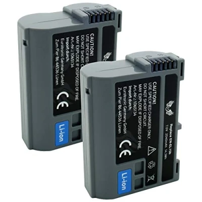 Abbildung von 2X SK Akku Nikon EN EL15b 2040mAh EL15c EL15a EL15 für // Z6 II Z7 Z5 D600 D610 D750 D800 D810 D850 D7200 D7500 1 V1