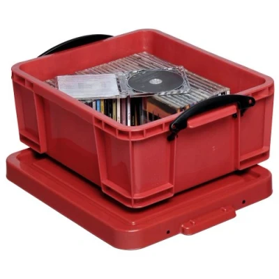 Abbildung von Really Useful Box Aufbewahrungsbox 18,0 l 48,0 x 39,0 20,0 cm blau