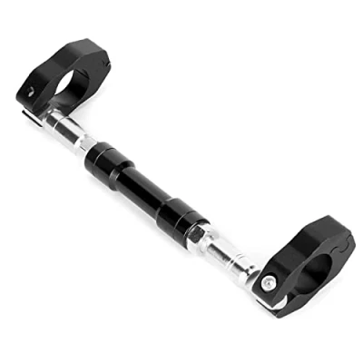 Abbildung von Motorrad Balance lenkerYctze Cross Lenker, Universal einstellbare Aluminiumlegierung Lenker verstärken Hebelstange(Schwarz)