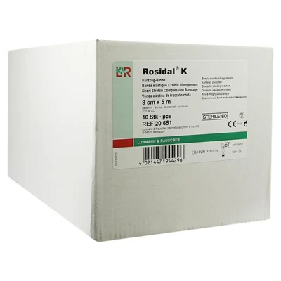 Abbildung von Rosidal K Binde 8 cmx5 m steril einz.ver 10 St