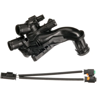 Abbildung von GATES TH609105G1 Kühlwasserthermostat 105 mit Dichtungen Gehäuse PEUGEOT: 207 CC, Schrägheck, 308 I CITROËN: C3 Picasso