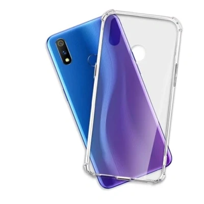 Abbildung von mtb more energy® Hülle Crystal Armor kompatibel mit Realme 3 Pro (6.3&#039;&#039;) verstärkte Ecken Anti Shock Schutzhülle Case Cover Tasche