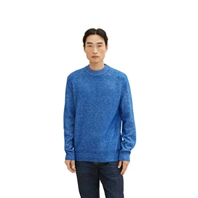 Abbildung von TOM Tailor Strickpullover, Herren, Größe: XXL, Blau
