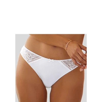 Abbildung von Lascana String, Damen, Größe: 32/34, Cream
