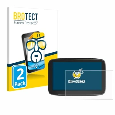 Abbildung von BROTECT (2 Stück Schutzfolie für TomTom GO Classic 6&quot; Displayschutz Folie Ultra Klar