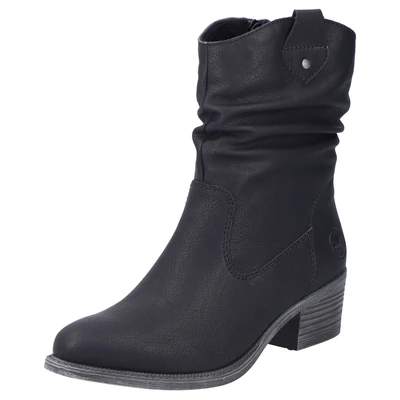 Abbildung von Rieker Stiefelette, Damen, Größe: 42, Schwarz Schuhe