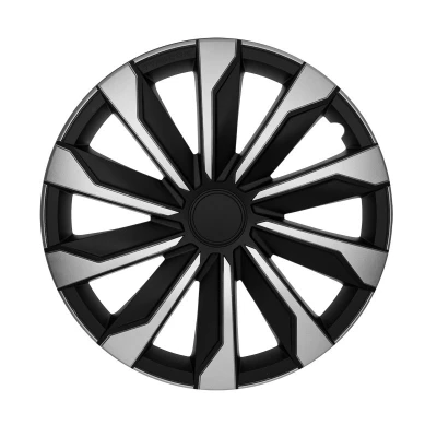 Abbildung von AutoStyle PP 5484SB Radblenden 14Zoll schwarz/silber
