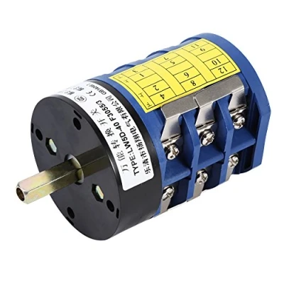 Abbildung von Keenso Auto Reifenwechselmaschine Schalter, 240V / 480V 500V 40A Reifenmontiermaschine Fußpedal Vorwärts Rückwärts Schalter