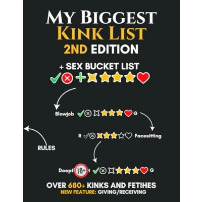 Abbildung von Sex Bucket List My Biggest Kink 2nd Edition: over 680 Kinks, Fetishes and Positions. for Couples Naughty Challenegs, Kinky Games, Sexy Ideas. Valentine&#039;s Gift