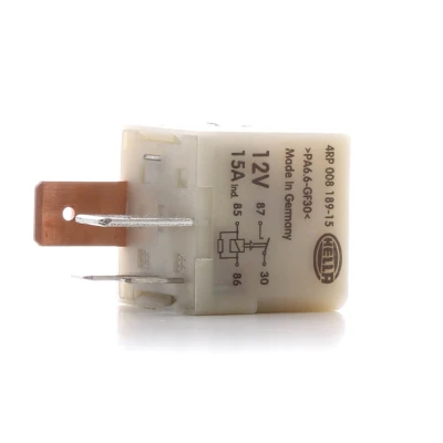 Abbildung von HELLA 4RP 008 189 151 Relais, Kraftstoffpumpe VOLKSWAGEN: Golf 3, 4 Variant, 5 Schrägheck, AUDI: A4 B6 Limousine, A3 B7 Avant