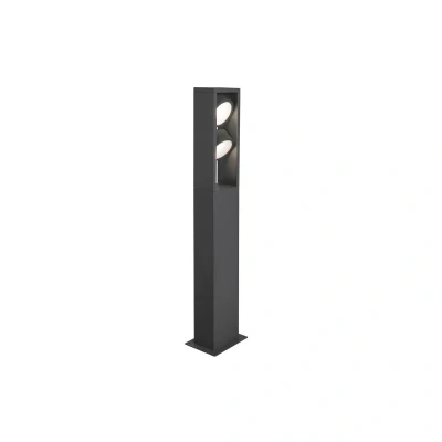 Abbildung von SLV ESKINA FRAME 75 Stehleuchte, LED Außen Beleuchtung für Wege, Eingänge, Outdoor Garten Lampe, Außenleuchte CCT switch 3000/4000K, IP65, 2400lm, 2x Inside, anthrazit