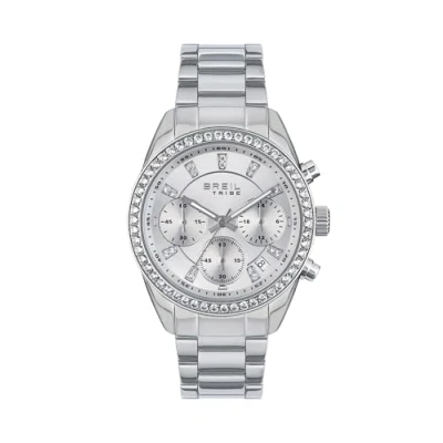 Abbildung von Breil Chronograph silvercoloured, Damen, Größe: One Size, Silver coloured