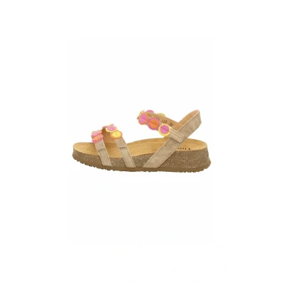 Abbildung von Think! Keilsandalette, Damen, Größe: 41, Linen kombi 4000 Schuhe