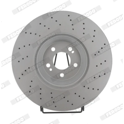 Abbildung von FERODO DDF2521C 1 Bremsscheibe 370 36 5 112 Belüftet ohne Schrauben MERCEDES BENZ: S Klasse Limousine, Coupe