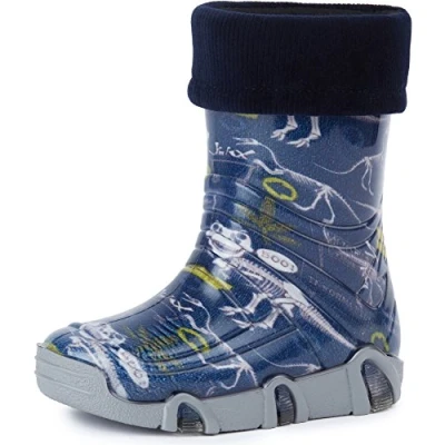 Abbildung von Ladeheid Kinder Gummistiefel gefüttert Swk