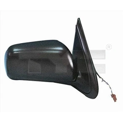 Abbildung von Außenspiegel Tyc 324 0017 rechts schwarz konvex, für elektr.Spiegelverstellung NISSAN: ALMERA 1 Hatchback