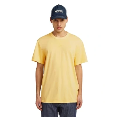 Abbildung von G Star Herren Nifous T Shirt, Gelb (lt Buff Yellow gd D24449 2653 H187), L