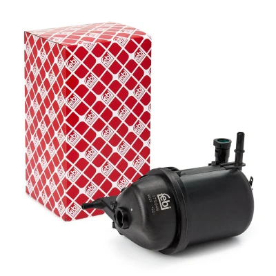Abbildung von FEBI BILSTEIN 179946 Kraftstofffilter Leitungsfilter, mit Wasserablassschraube, Anschluss für Wassersensor LAND ROVER: Discovery Sport