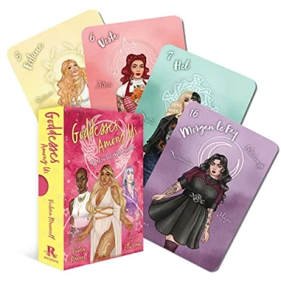 Abbildung von Goddesses Among Us: Oracle Deck With 36 Full color Cards and 128 page Guidebook