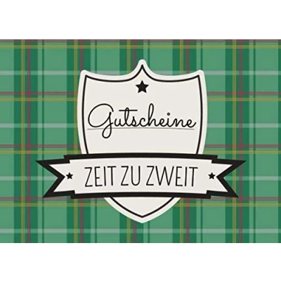 Abbildung von Gutscheine Zeit zu zweit: Gutscheinheft für eine gesunde Partnerschaft und als Geschenk Weihnachten, Geburtstag oder Weihnachten