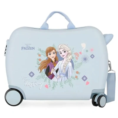 Abbildung von Disney Frozen Own your destiny Blau Kinderkoffer 50 x 39 20 cm Starres ABS Seitenkombinationsschloss 38 L 1,8 kg 4 Rollen Handgepäck