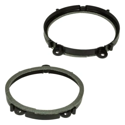 Abbildung von tomzz Audio 2845 006 1 Lautsprecherringe Adapter Halterungen kompatibel mit Renault Clio 3 Twingo 2 und Tür vorne 165mm DIN Lautsprecher