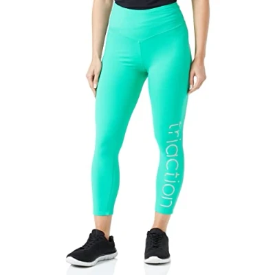Abbildung von triaction by Triumph 7/8 HIGH Waist Leggings LOGO Tights, Damen, Größe: Small, Mint green