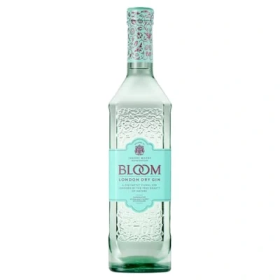 Abbildung von BLOOM London Dry Gin 40% vol., Qualitäts mit fruchtig floraler Note, Premium Gin, entwickelt von Master Distiller Joanne Moore (1 x 0.7 l)