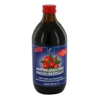 Abbildung von Preiselbeer Saft amerikanisch
