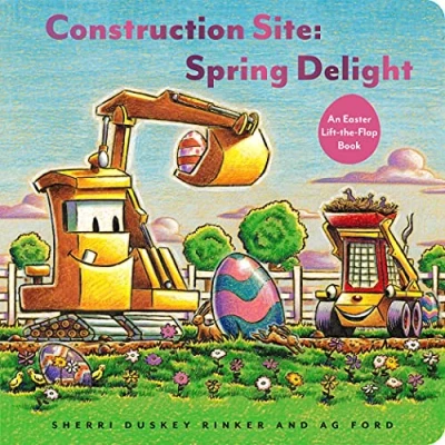 Abbildung von Construction Site: Spring Delight: An Easter Lift The Flap Book (Goodnight, Goodnight, Construc)