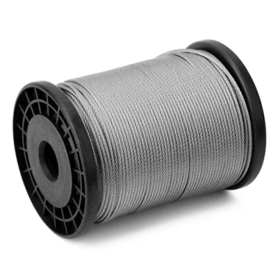 Abbildung von QWORK® 2 mm x100 m Drahtseil, 316 Edelstahlseil, 160 kg Bruchfestigkeit, Extrem Rostfrei, Ideal für Außen, Garten und DIY