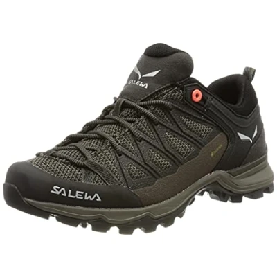 Abbildung von Salewa MTN Trainer LITE GTX Hikingschuh, Damen, Größe: 40, Wallnut/fluo coral Schuhe