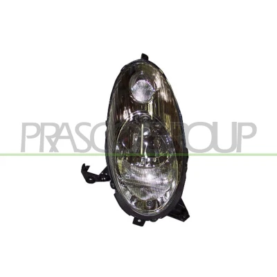 Abbildung von PRASCO DS0114813 Scheinwerfer rechts H4 schwarz ohne Stellmotor für LWR NISSAN: MICRA 3