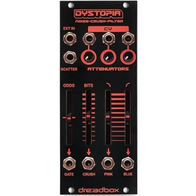 Abbildung von Dreadbox Dystopia Black Light Noise Modular Synthesizer
