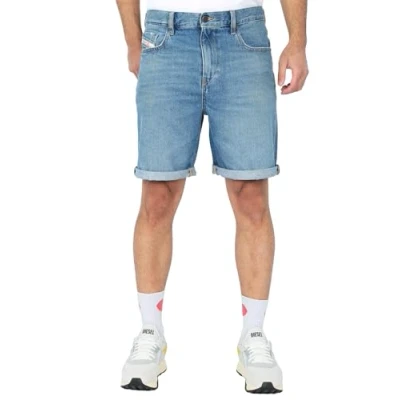 Abbildung von Diesel Jeansshorts Kurze Hose Regular Fit D Strukt Short 0HBAV