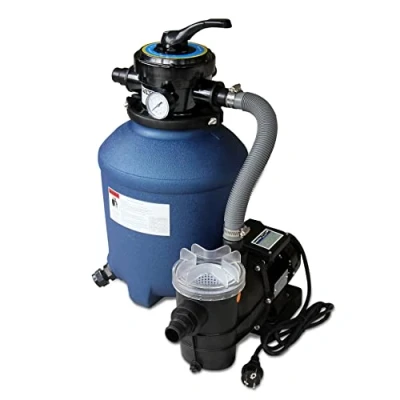 Abbildung von Poolfilteranlage 6,5m3 bestehend aus Sandfilter, Pumpe201