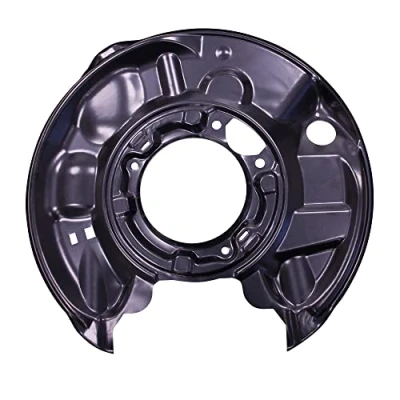 Abbildung von BESTPRICE 1x Ankerblech hinten rechts Spritzbelch Deckblech für Bremsscheibe Kompatibel mit MERCEDES BENZ C Klasse (W203) (CL203) (S203), CLC (CL203), CLK (C209) (A209), SLK (R171)