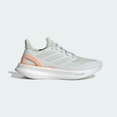 Abbildung von adidas Performance Pureboost 5 Laufschuh Straße, Damen, Größe: 36, Linen green/powder coral Schuhe