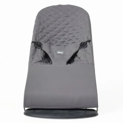 Abbildung von Bezug auf Babywippe. Belltop kompatibel mit BabyBjörn Wippe: Balance, Soft und Bliss. Babysitz Ergonomisch Hypoallergenic Steppuhn Grau