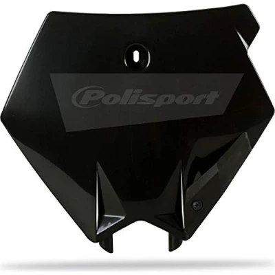Abbildung von Polisport 8660900001 Kunststoff Nummer Teller für KTM 125 SX, Schwarz, 10 Stück