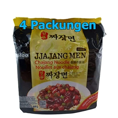Abbildung von Paldo Jjajang Men Instant Nudeln 4er Pack (4 x 200g)