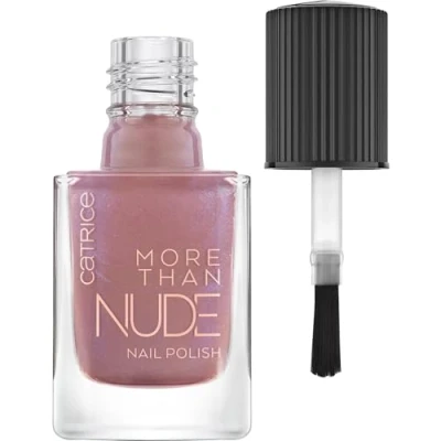 Abbildung von Catrice More Than Nude Nail Polish, Nailpolish, Nagellack, Nr. 13 To Be ContiNUDEd, nude, langanhaltend, glänzend, ohne Aceton, vegan, Mikroplastik Partikel frei (10,5ml)